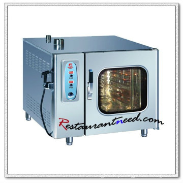 K184 6 Bandejas de Forno Combi Elétrico Comercial